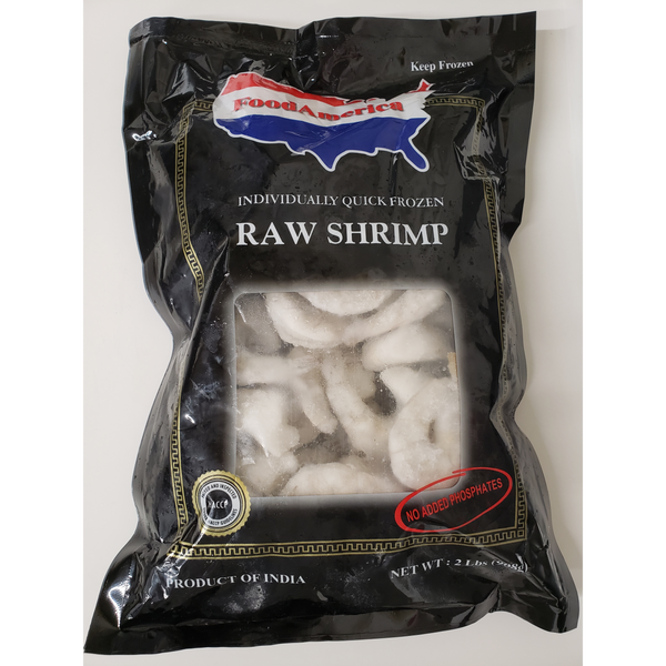 White Shrimp 2 LB Bag 16-20 count per pound